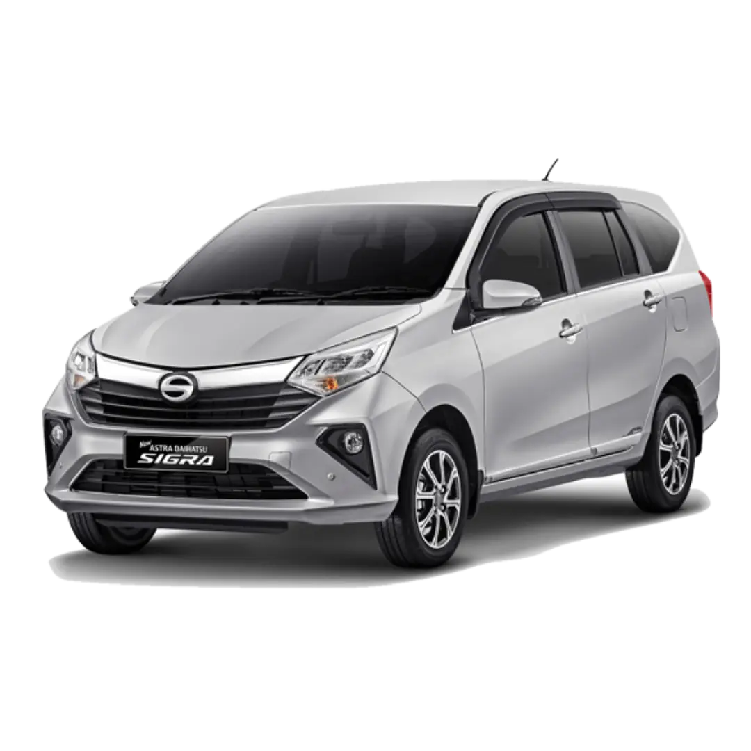 Наши автомобили Daihatsu Sigra rental car at Uluwatu Car Rental in Bali.